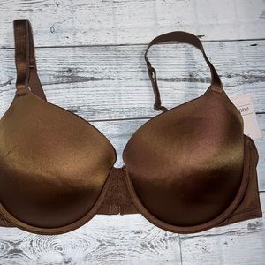Auden Bra Size 38DDD BROWN Underwired Push-Up Adjustable Straps Lingerie